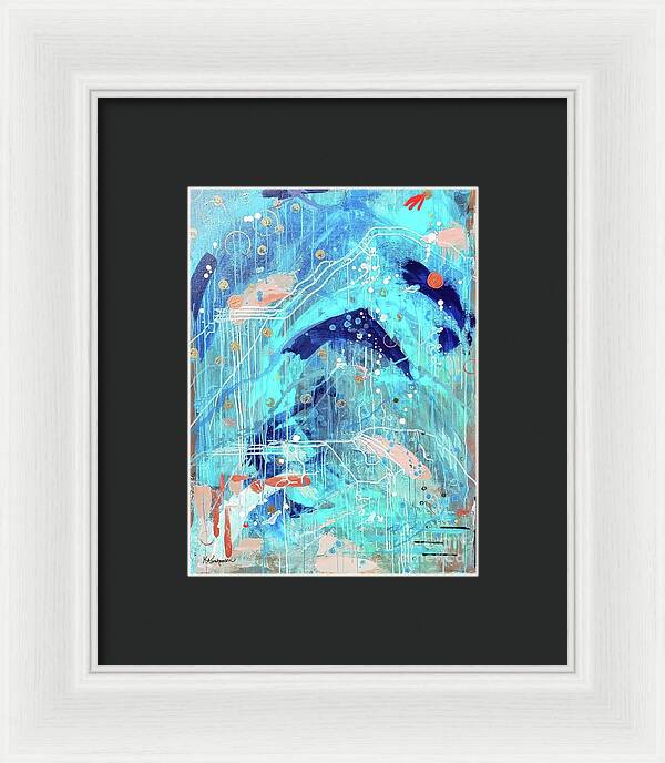 Dreamscape Portrait - Framed Print