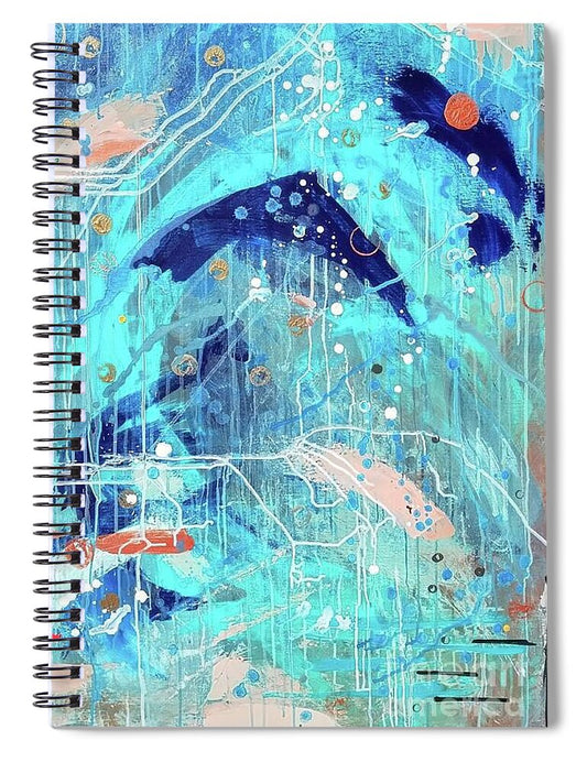 Dreamscape Portrait - Spiral Notebook