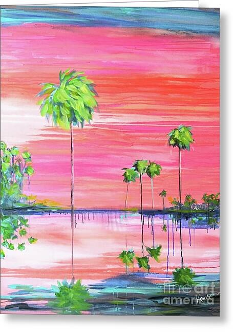 Dreamy Reflections - Greeting Card