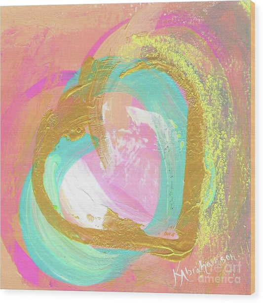 Heart Echo Love 2021 1 - Wood Print