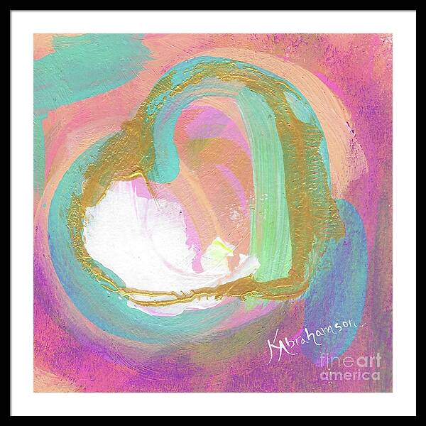 Heart Echo Love 2021 2 - Framed Print