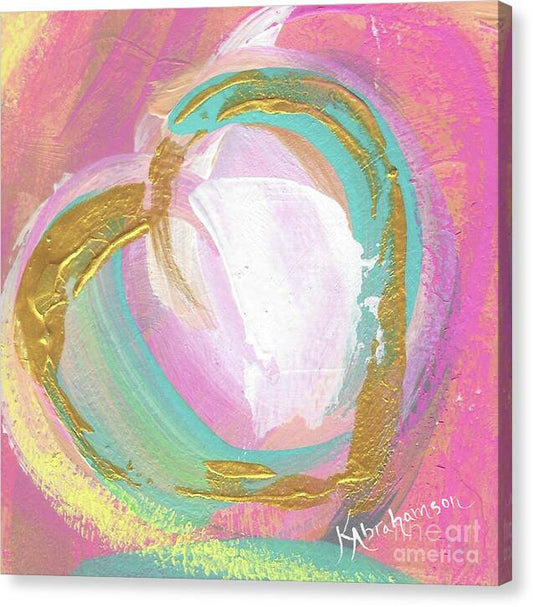 Heart Echo Love 2021 4 - Canvas Print