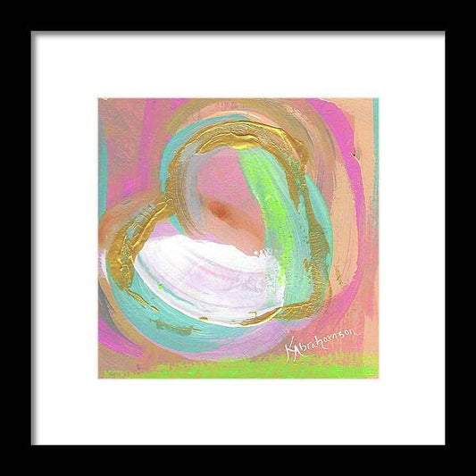 Heart Echo Love 2021 5 - Framed Print