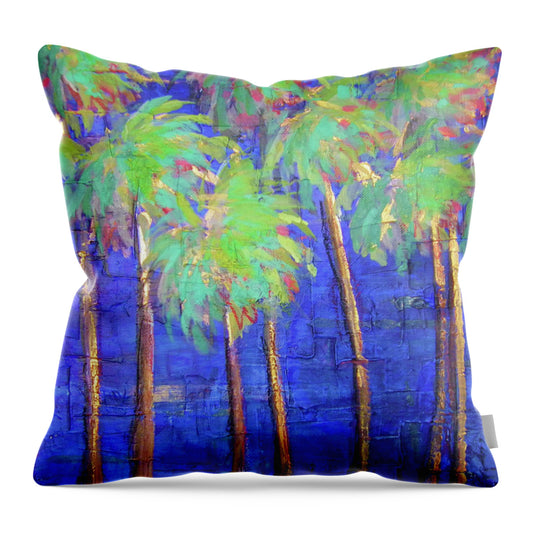 Palm Springs Getaway I - Throw Pillow