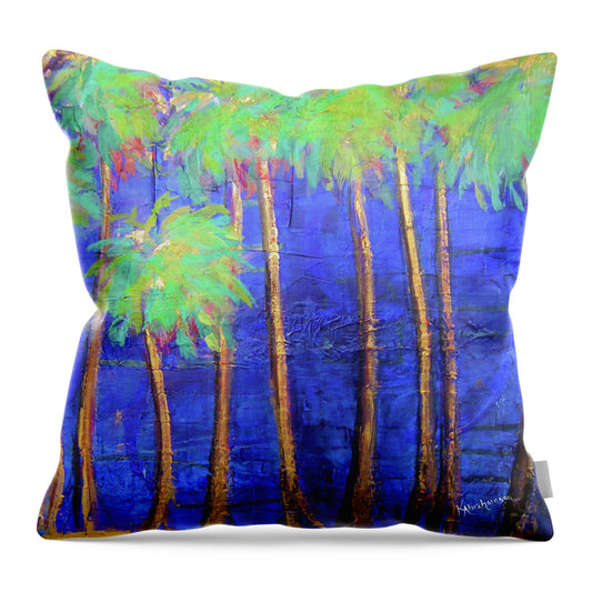 Palm Springs Getaway II - Throw Pillow