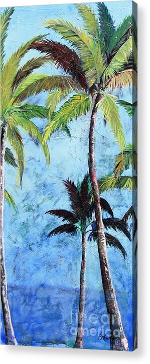 Princeville Palms  - Acrylic Print