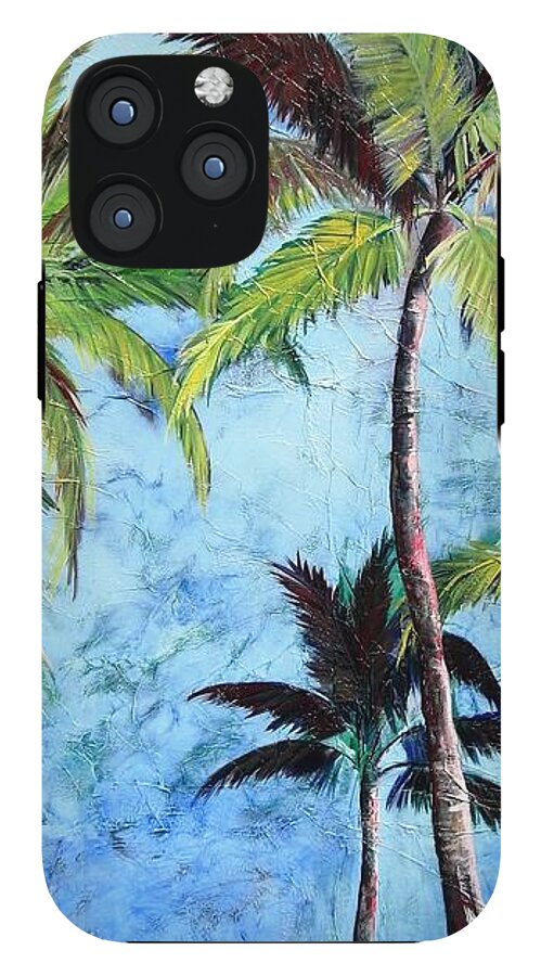 Princeville Palms  - Phone Case