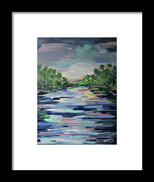 River Reflections - Framed Print