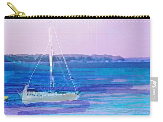 St. John's Sailboat 1 - Zip Pouch