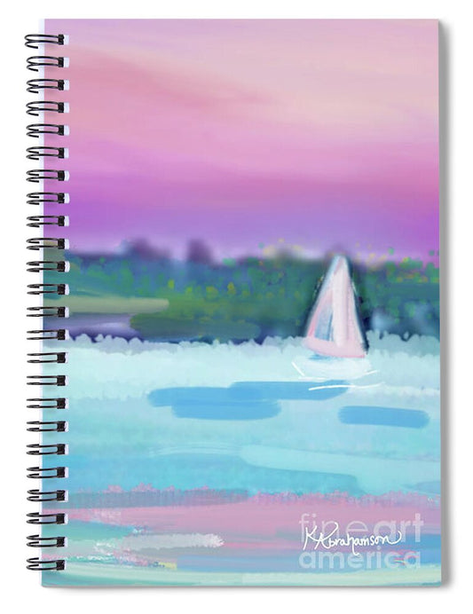 St. John's Sailboats 3 - Spiral Notebook