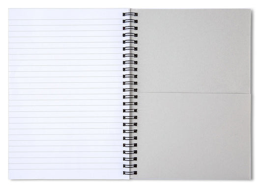 Dancing in the Rain - Spiral Notebook