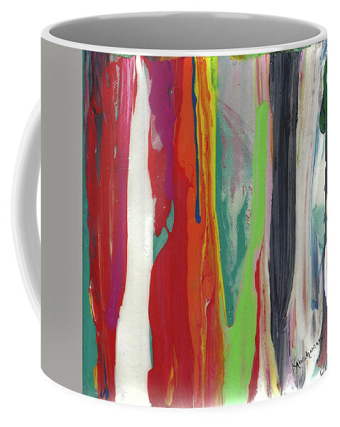 Tiny Treasures Abstract Painting 2012 01 - Mug