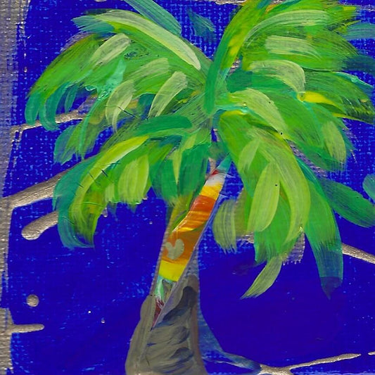 Tiny Treasures Palm Tree Painting 2020 #35