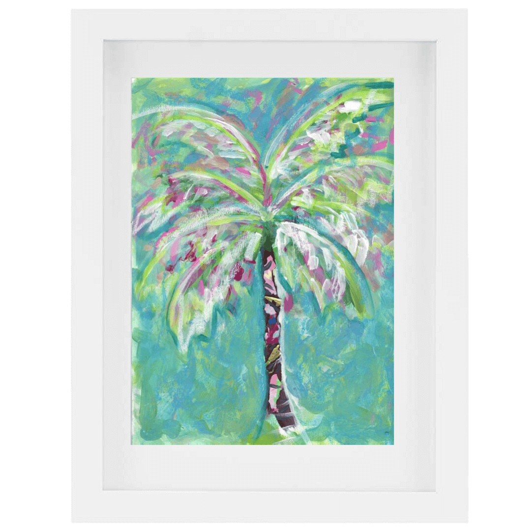 "Santa Barbara Palm 1" Painting