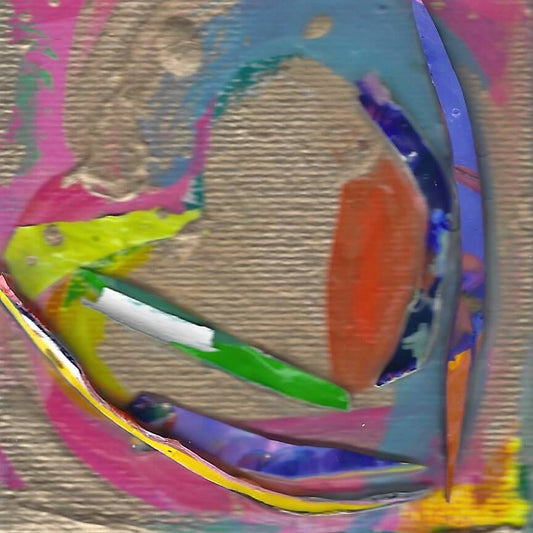 Tiny Treasures Abstract Heart Painting 2020 #23
