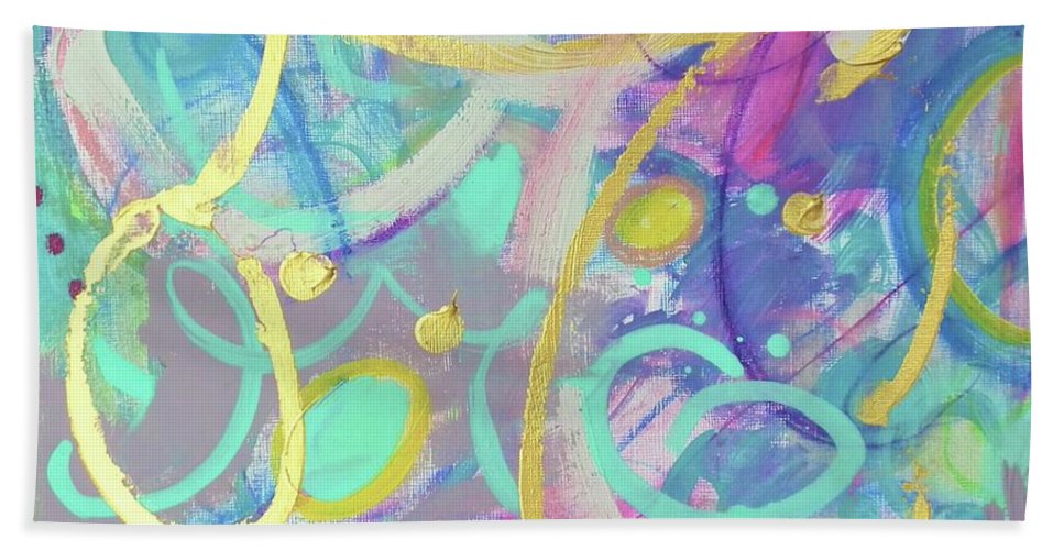 Live Colorfully 1 - Beach Towel
