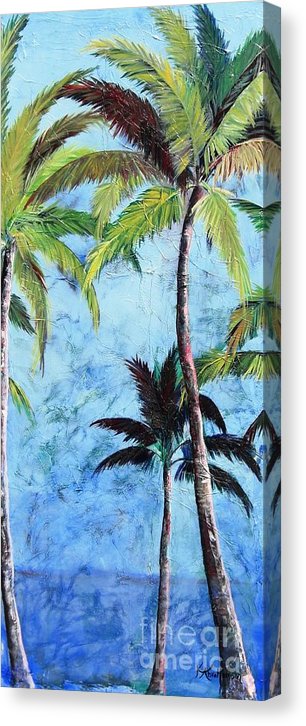 Princeville Palms  - Canvas Print